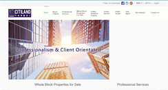 Desktop Screenshot of citilandsurveyors.com